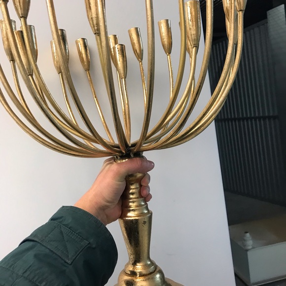 Candelabra gold new - Picture 5 of 8